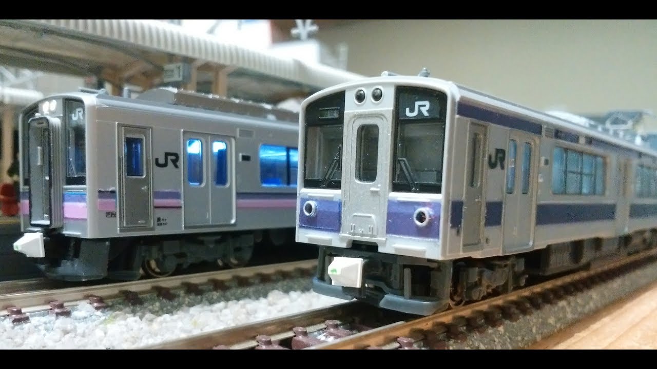 鉄道模型】701系盛岡色マイクロエース Nゲージ - YouTube