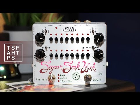 Zvex Super Seek Wah - YouTube
