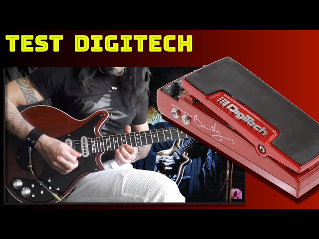 DIGITECH BRIAN MAY PEDAL TEST - Red special Carpinteri cquadro
