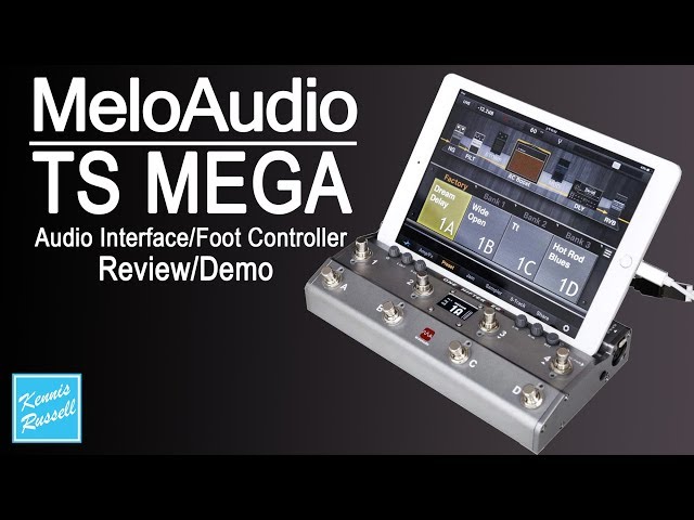 MeloAudio TS Mega Audio Interface/Foot Controller - YouTube