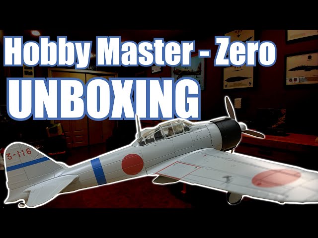 Unboxing of Hobby Master 1:48 Diecast WWII A6M2 Zero - HA8807