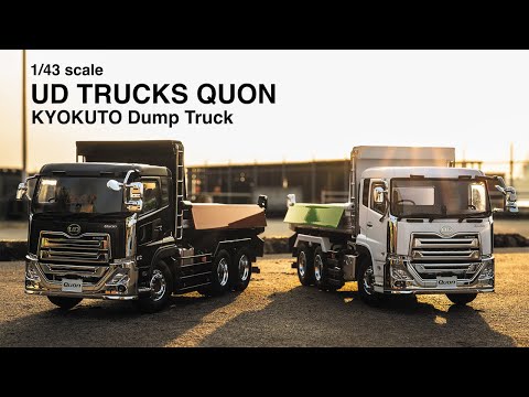 1:43 UD TRUCKS QUON KYOKUTO Dump Truck - YouTube
