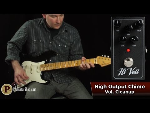 チューブライクな歪みを得られる「Lovepedal Hi VOLT Custom 1」を