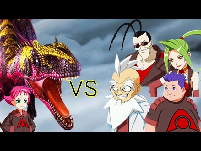 恐竜キング 】超アクトアロサウルス アクト団をやっつけろ