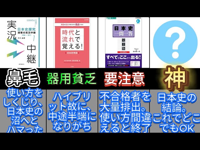 Honest Opinions] A serious review of Japanese history textbooks