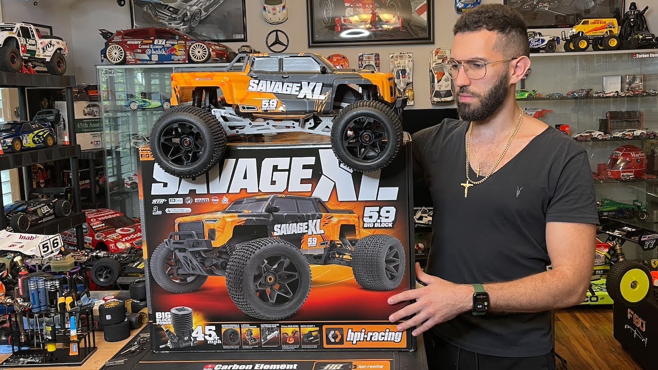 HPI SAVAGE XL 5.9 NITRO BIG BLOCK (THE MONSTER IS BACK!) HARDCORE