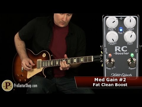 Xotic Effects RC Booster V2 - YouTube