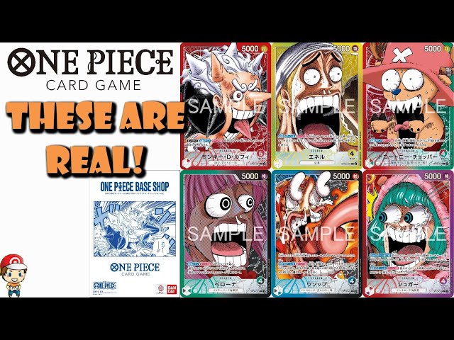 Crazy New One Piece Card Game Leaders are REAL! One Piece Base