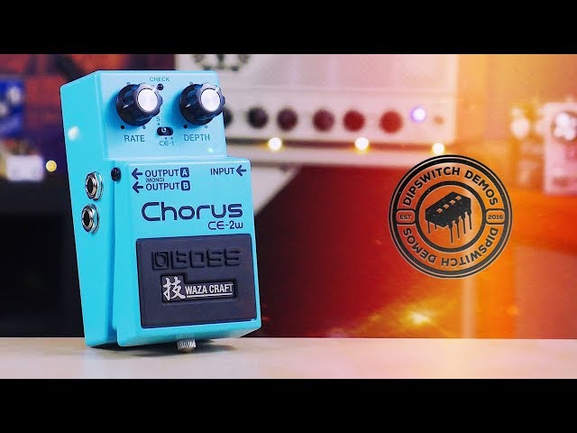 Boss Chorus CE-2w Waza Craft (Demo) - YouTube