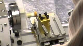 ビリヤードキュー メンテナンス旋盤 SL-1200 - YouTube