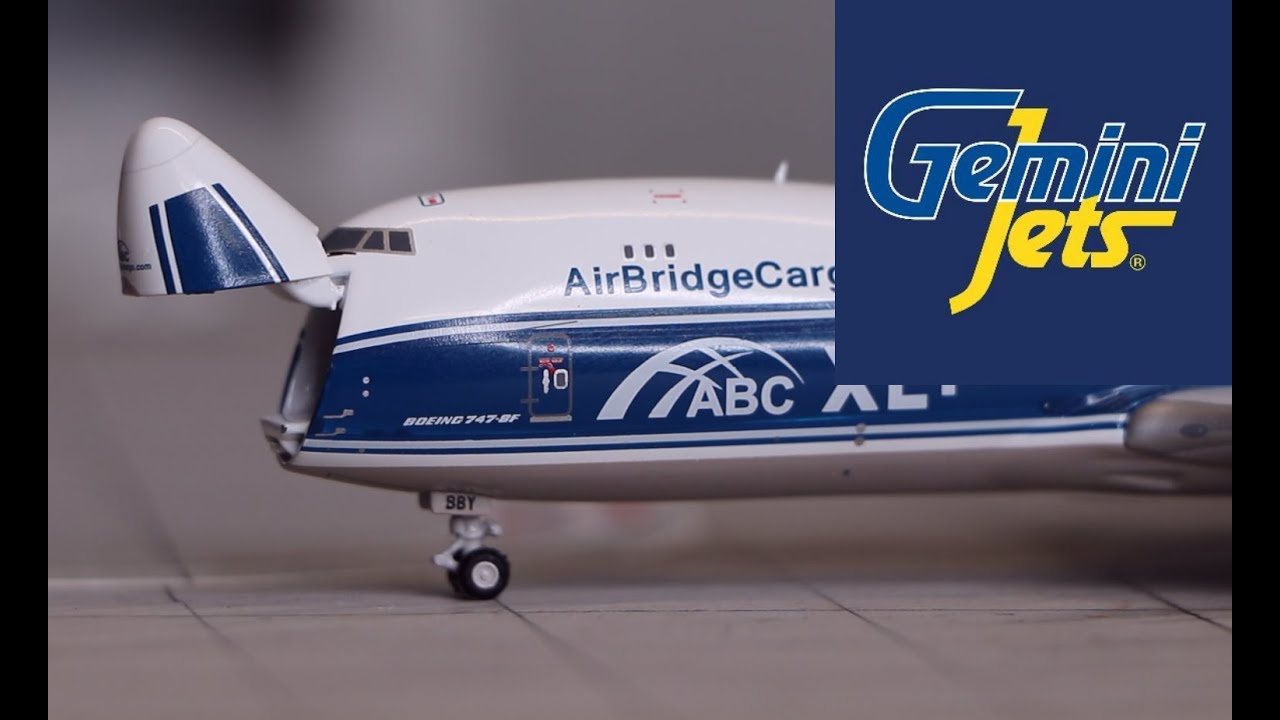 Air Bridge Cargo Boeing 747-8F interactive series 1:400 scale