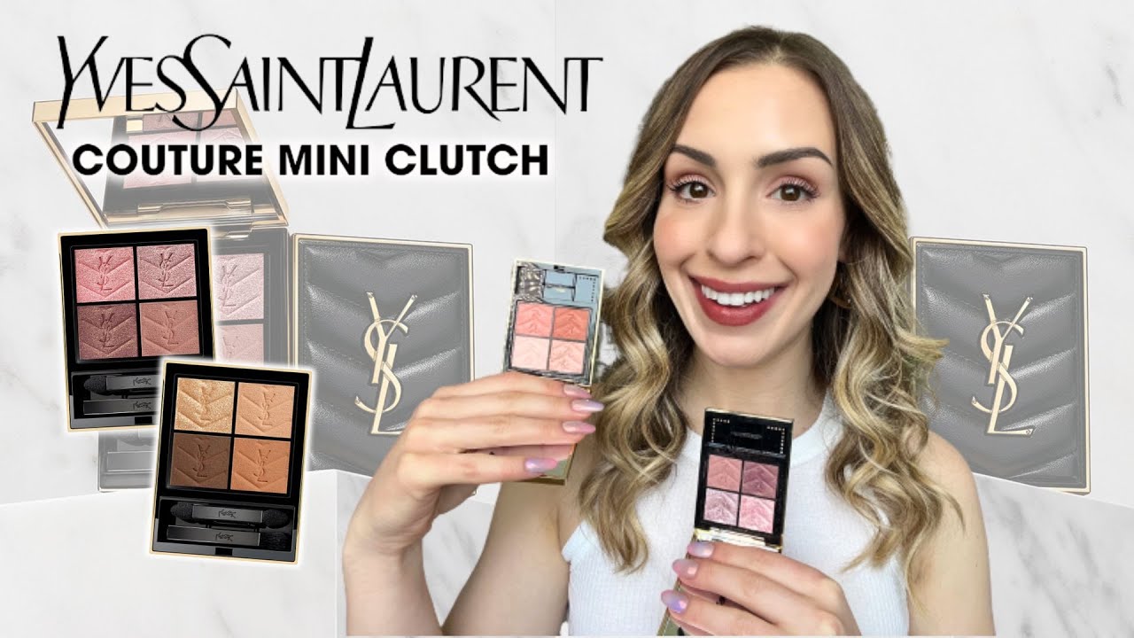 YSL MINI COUTURE CLUTCH PALETTES |WORTH IT? SWATCHES,REVIEW