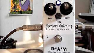 D.A.M Sonic Titan ST-07 Matt Black」レビュー！アンプライク
