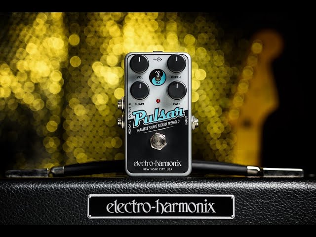 日本語字幕】Electro Harmonix Nano Pulsar Stereo Tremolo Pedal