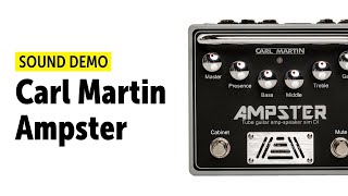 CARL MARTIN AMPSTER [Tube guitar amp-speaker sim DI] | Sparkplug.tokyo