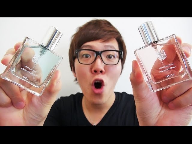 I bought the Attack on Titan fragrance! - YouTube