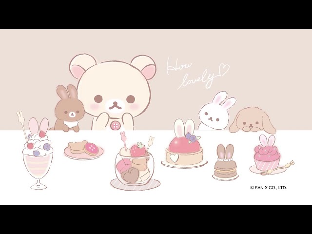 リラックマ 「コリラックマとうさぎティータイム」 - YouTube