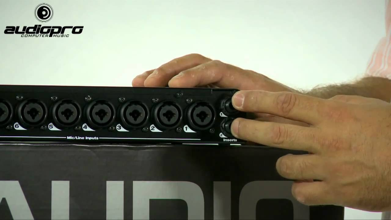 AUDIOPRO - M-AUDIO FastTrack Ultra 8R - YouTube