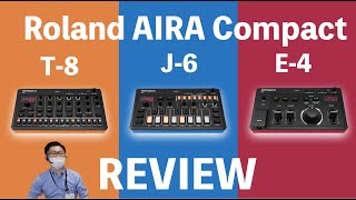 Roland AIRA Compact J-6 + T-8 USB電源アダプター + 接続ケーブル