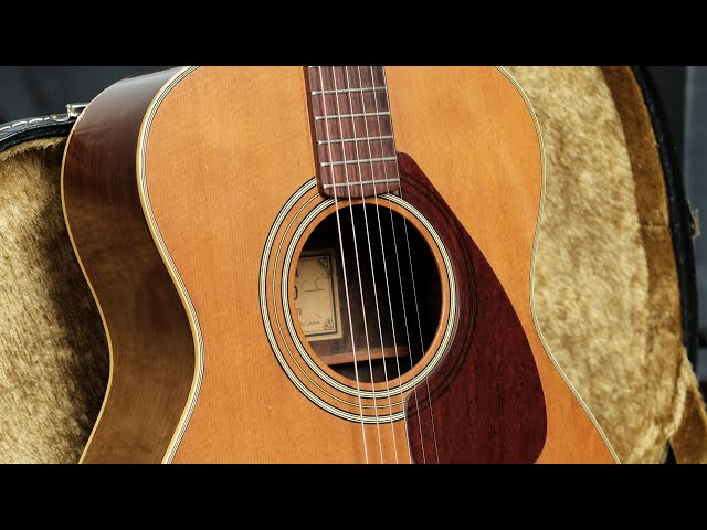 Yamaha FG-250 made in japan 1972-73 ป้ายเขียว ทรง OM: รีวิว - YouTube