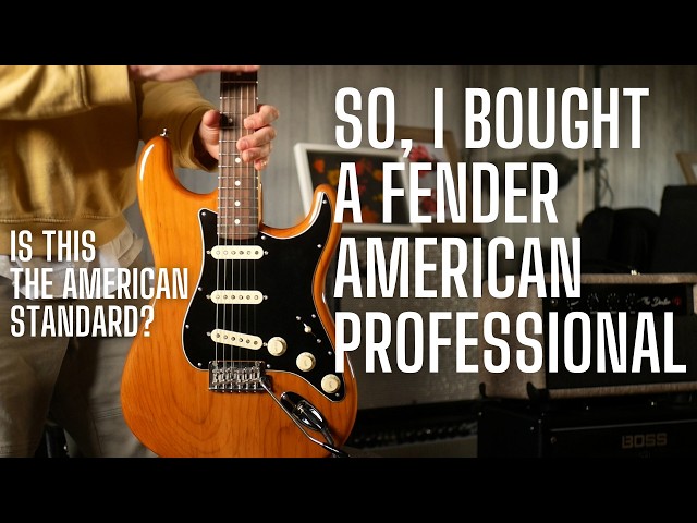 I Bought a Fender American Professional ii Stratocaster - Here Are