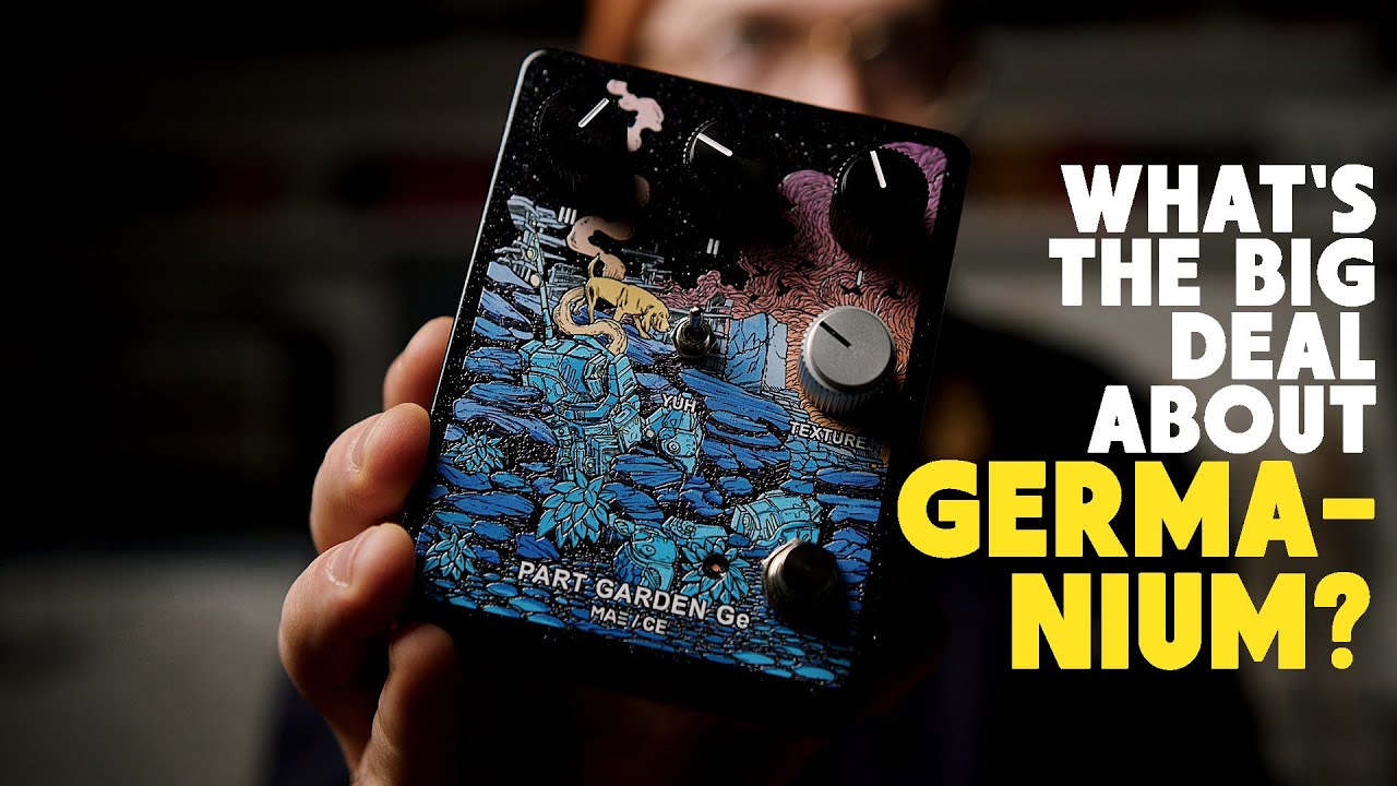 Mask Audio Electronics Part Garden Germanium - YouTube