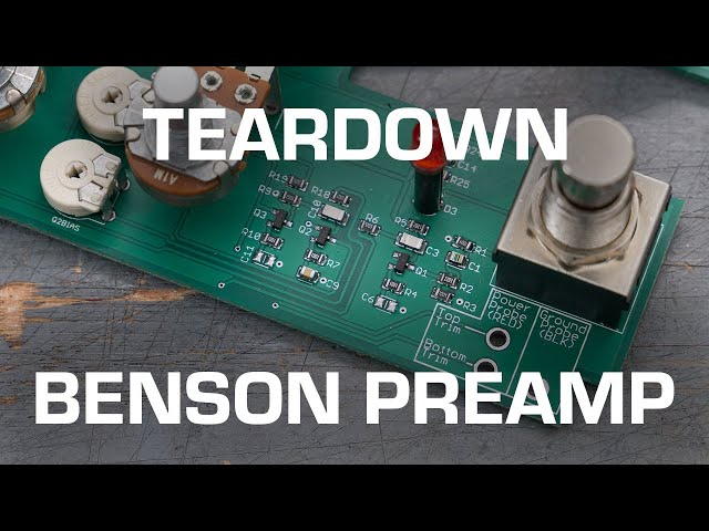 Benson Preamp Teardown! See what's inside! - YouTube