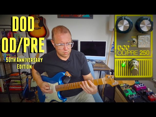 DOD Overdrive Preamp 250 50th Anniversary 【日本語字幕付き】 - YouTube