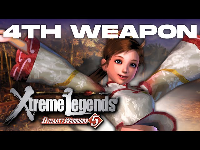 Dynasty Warriors 5 Xtreme Legends | Xiao Qiao's 4th Weapon Guide
