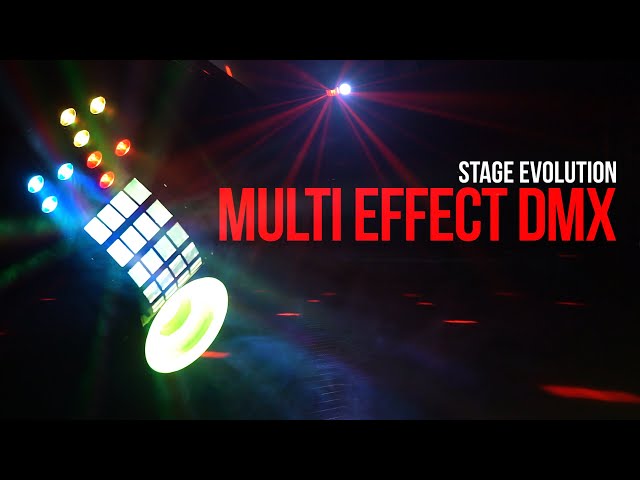 MULTI EFFECT DMX 照明エフェクト / STAGE EVOLUTION - YouTube