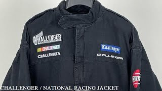CHALLENGER / NATIONAL RACING JACKET -Black-
