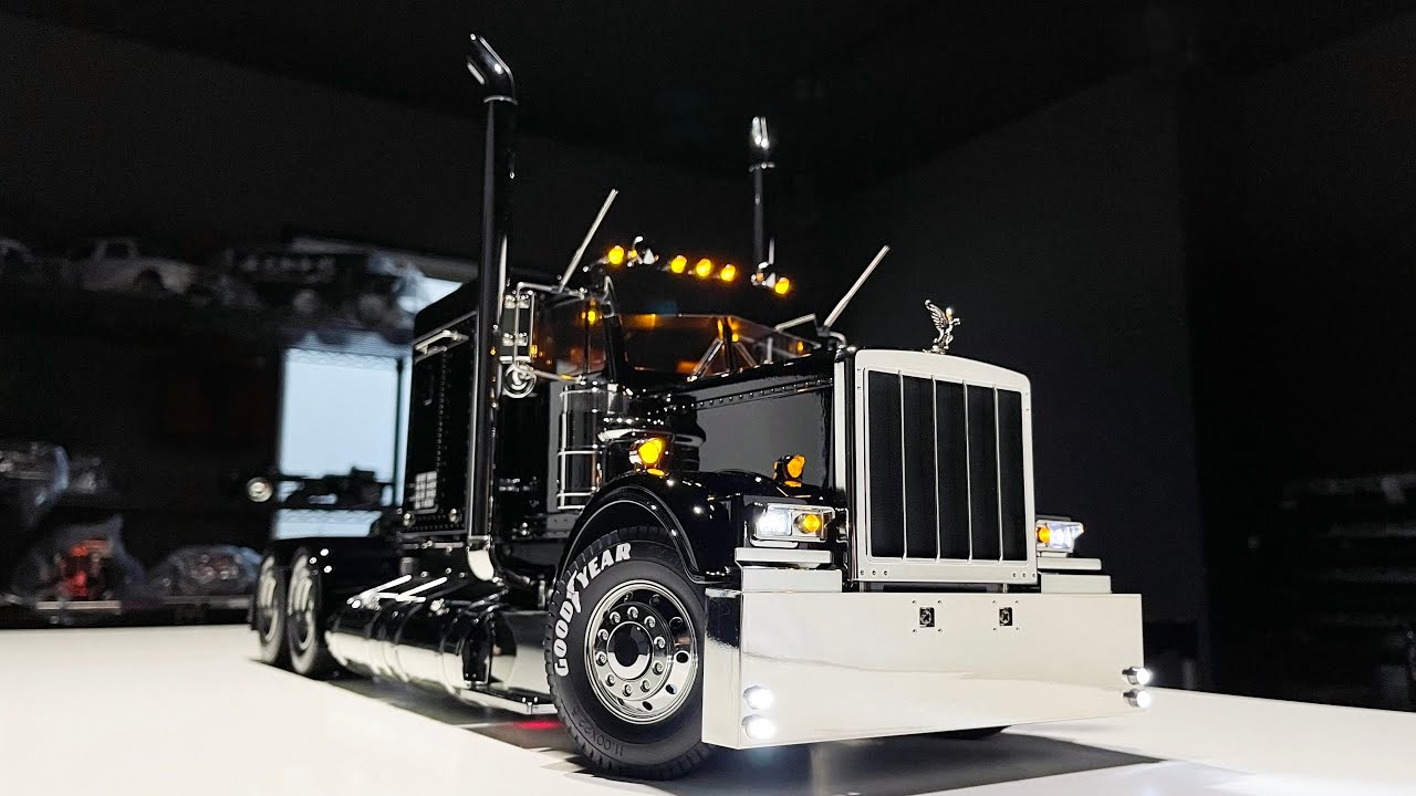 TAMIYA 1/14 RC Truck Black mirror finish Low Rider GRAND HAULER 4K