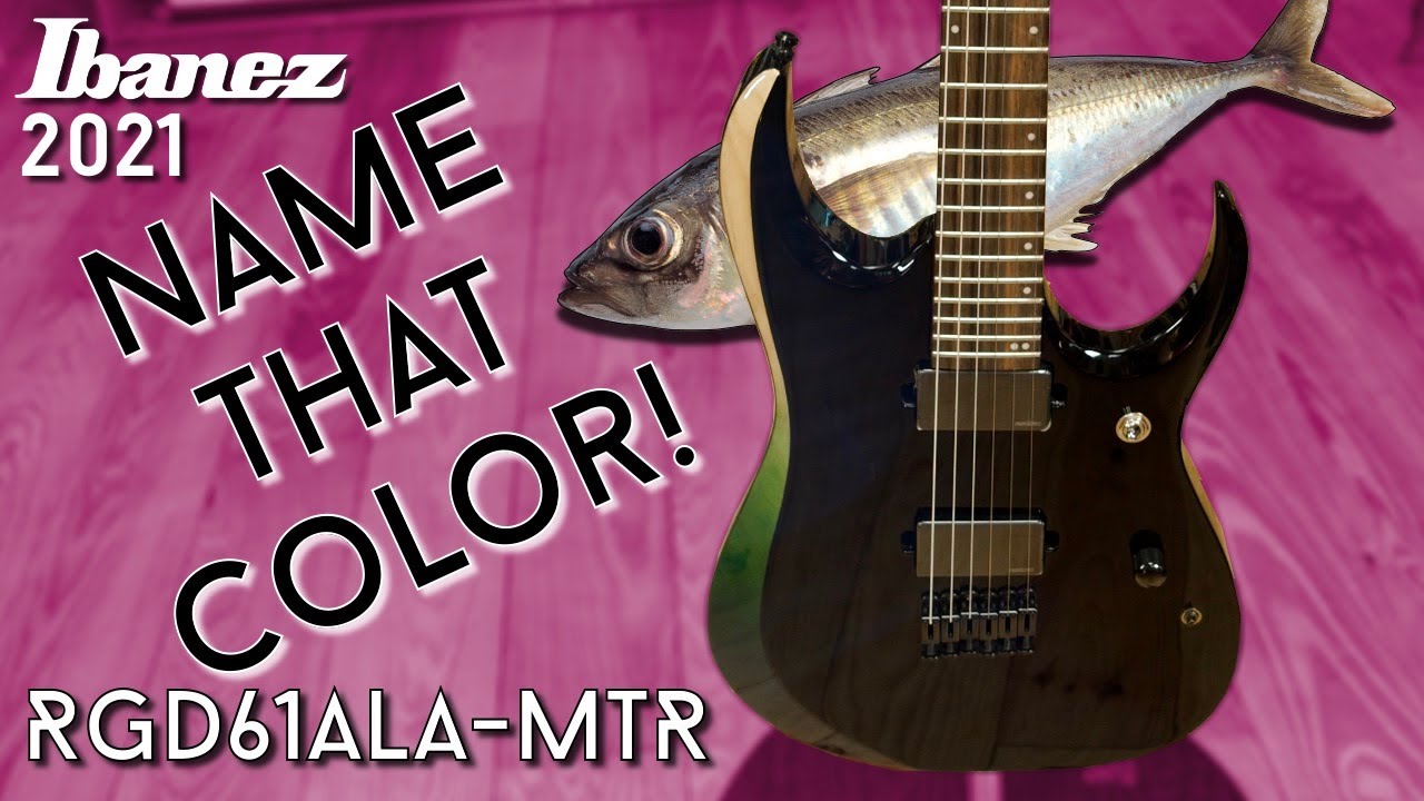 A fishy metal beast! Ibanez RGD61ALA-MTR Review - YouTube