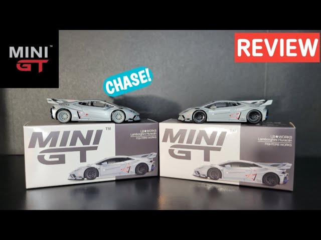 Mini GT - LBWK Lamborghini Huracan Fighters Works #258 - Chase and
