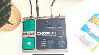 Vintage Electro Harmonix PolyChorus - Sounds and Colors - YouTube