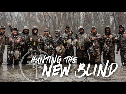 Duck Hunting- INSANE Hunt at a NEW BLIND - YouTube