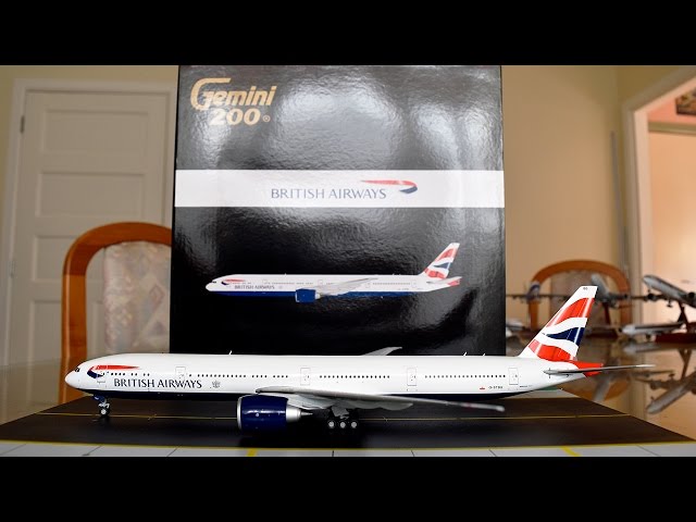 Gemini Jets 1:200 British Airways 777-300ER Unboxing and Review