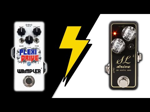 Wampler PLEXIDRIVE MINI Vs Xotic SL DRIVE - YouTube