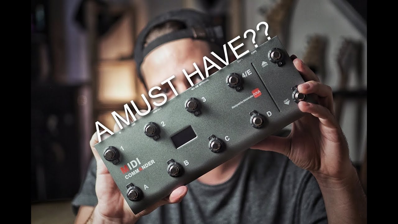 MIDI Commander by MeloAudio // David Maxim Micic - YouTube