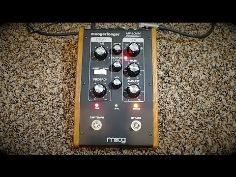 moogerfooger MF-104 & moog MF-104M Analog Delayをレビュー