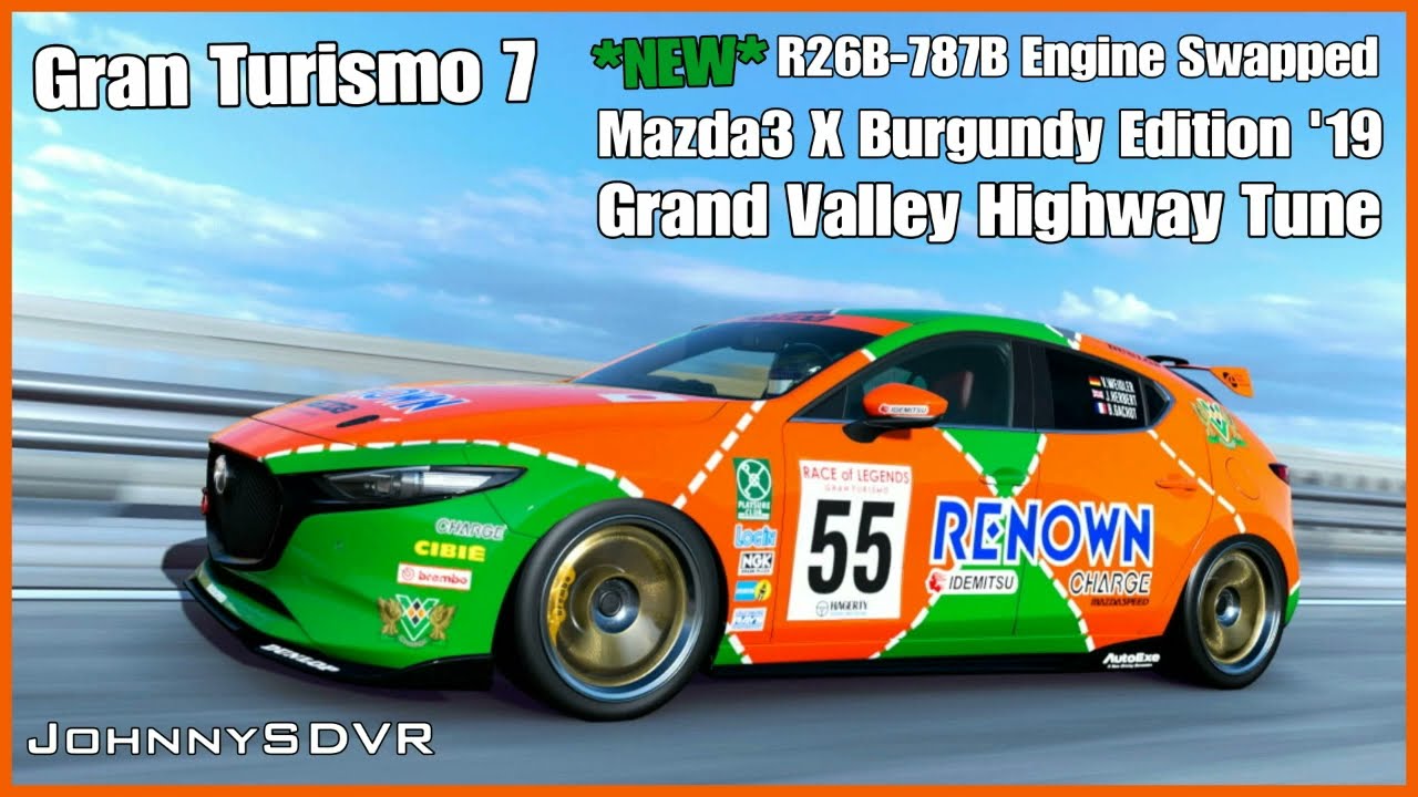 Gran Turismo 7 - Mazda Mazda3 '19 - Grand Valley Highway Tune