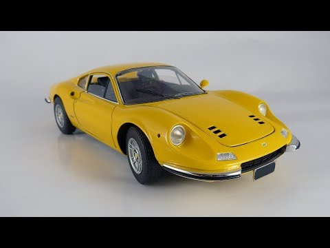 1:18 Hot Wheels Elite Ferrari Dino 246GT - YouTube