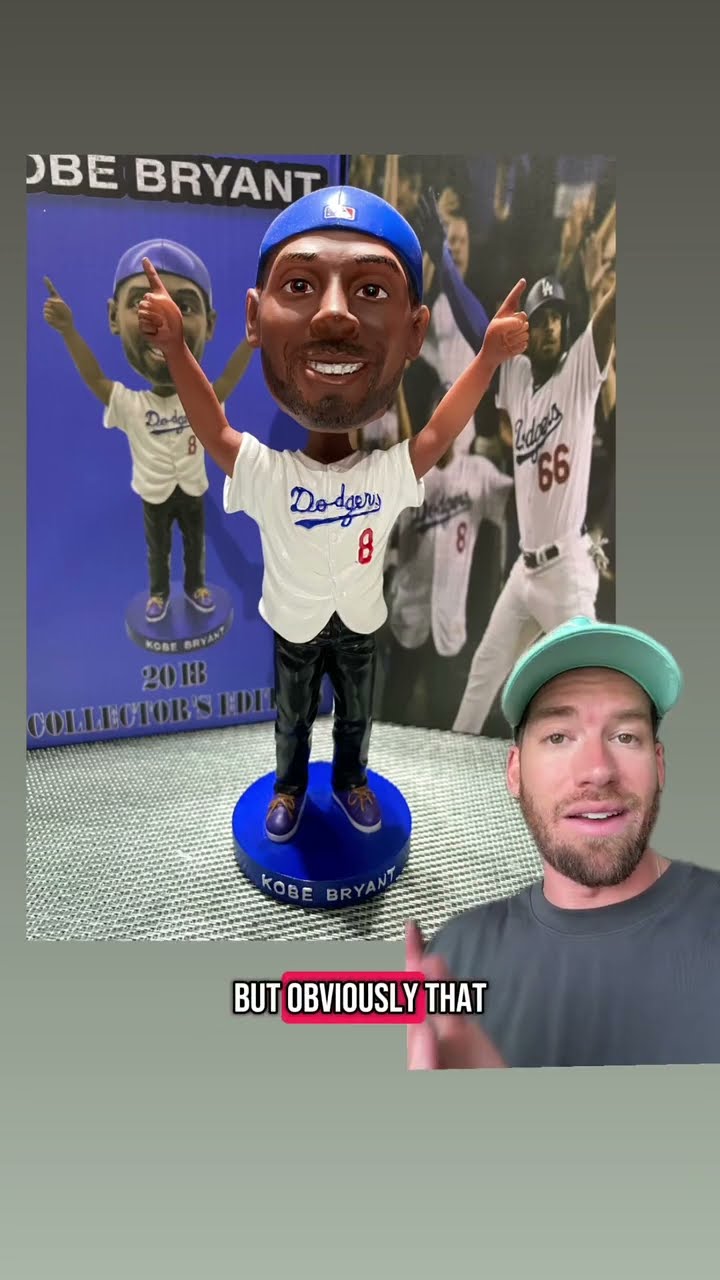 Dodgers NEW Kobe Bobblehead 🔥 - YouTube