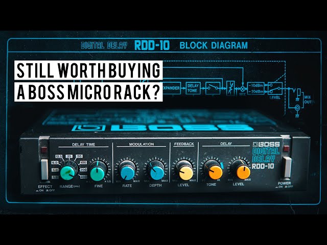 Vintage Boss RDD-10 Micro/Half Rack Delay- I Use This Delay For