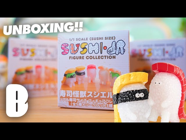 スシエルエー】あの寿司怪獣のソフビがコレクションフィギュアに