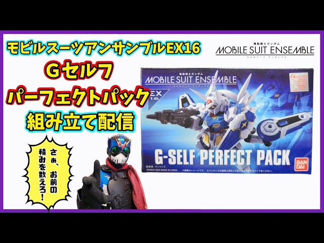 配信】プレバン限定、Gセルフパーフェクトパックを組む配信【モビル