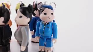 ANA創立70周年記念 第6弾 BE@RBRICK for ANA - YouTube