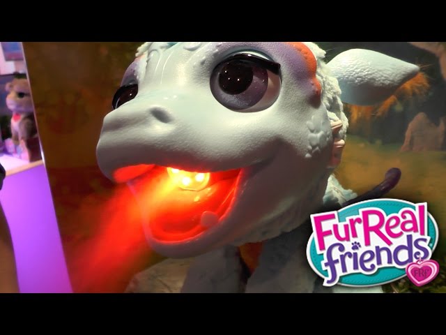 FurReal Friends - Torch Blazin Dragon, Bootsie Kitten - YouTube