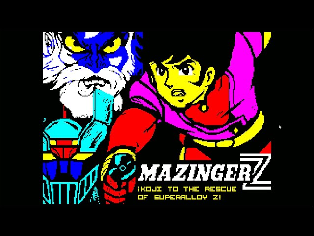 MAZINGER Z: KOJI TO THE RESCUE OF SUPERALLOY Z! - 48K ZX Spectrum