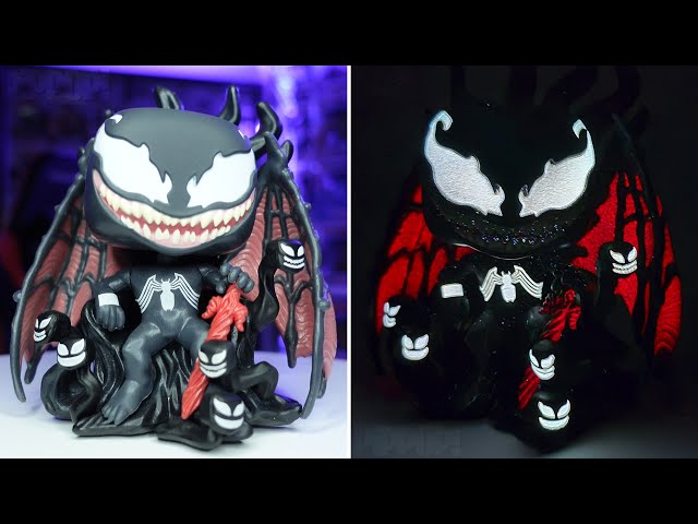 VENOM ON THRONE 965 GLOW | UNBOXING FUNKO POP - YouTube